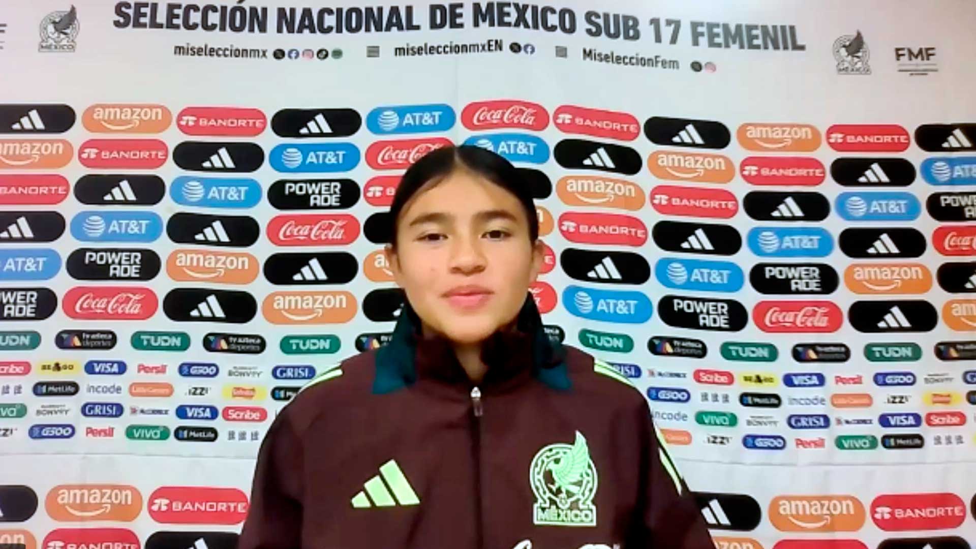 Fernanda Monroy, la voz del Tri Sub-17: “Tenemos la capacidad para soñar con la final”